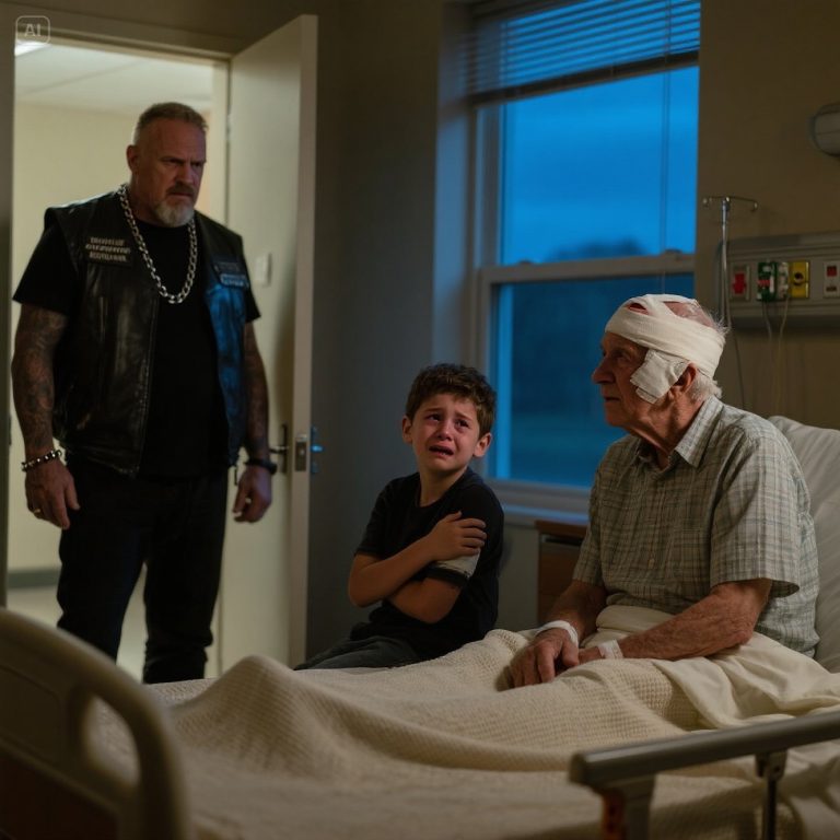 They filmed themselves shoving a 72-year-old Marine to the pavement, laughing as his 7-year-old grandson screamed. They thought their daddy’s money and a town full of scared cops meant they were untouchable. They never imagined the boy’s cry for help would be answered by us. They didn’t know what a brotherhood really looks like.