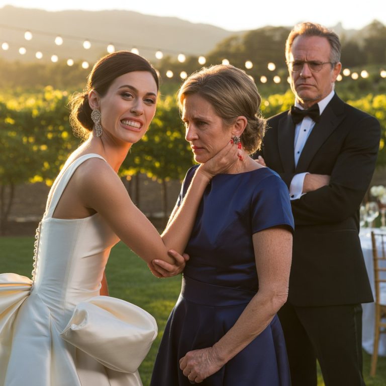 My Daughter-in-Law Called Me a ‘Fat Pig’ at Her Wedding in Front of Her Bankrupt Father. She Didn’t Know the Millionaire Who Just Bought Her Dad’s Company Was About to Arrive—and Publicly Humiliate Them All.