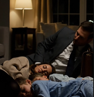 I Came Home to Silence, a Billionaire Alone in My Empty Mansion. But That Night, I Found a Temporary Nanny Asleep on My Living Room Floor, My Grieving Twin Sons Cradled in Her Arms, Finally at Peace. Who Was This Woman? Her Secret Unraveled a Past I Thought Buried, Forcing Me to Confront My Own Emptiness and a Choice Between Blood Ties and the Family We Choose in the Dark.