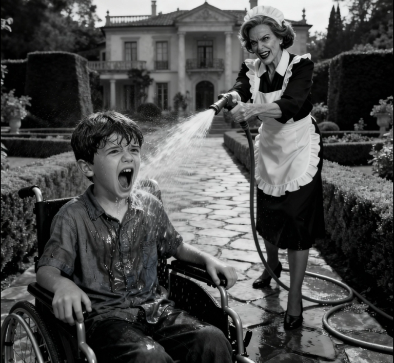 The Billionaire CEO Came Home Early: He Rounded the Corner of His Perfect Mansion to Find His Disabled 5-Year-Old Son Drenched in Freezing Water, Clinging to His Wheelchair as The Nanny Laughed. The Guttural Roar That Tore From His Throat, Followed by a Secret Vengeance, Unleashed a Chain of Events That Forced Him to Confront a Vicious Lie That Threatened to Destroy His Marriage and His Definition of Fatherhood Forever.