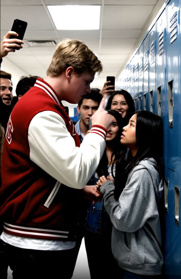 They called me “freak.” He put his hands on me in the hallway, and I put him on his back. I thought that was the end. I was wrong. He didn’t just want to hurt me; he wanted to destroy me. He dug up a secret I’d buried in trauma, a photo that proved I’d been a victim once before. He plastered it for the whole school to see. He thought he’d finally break me. He had no idea who I’d become.