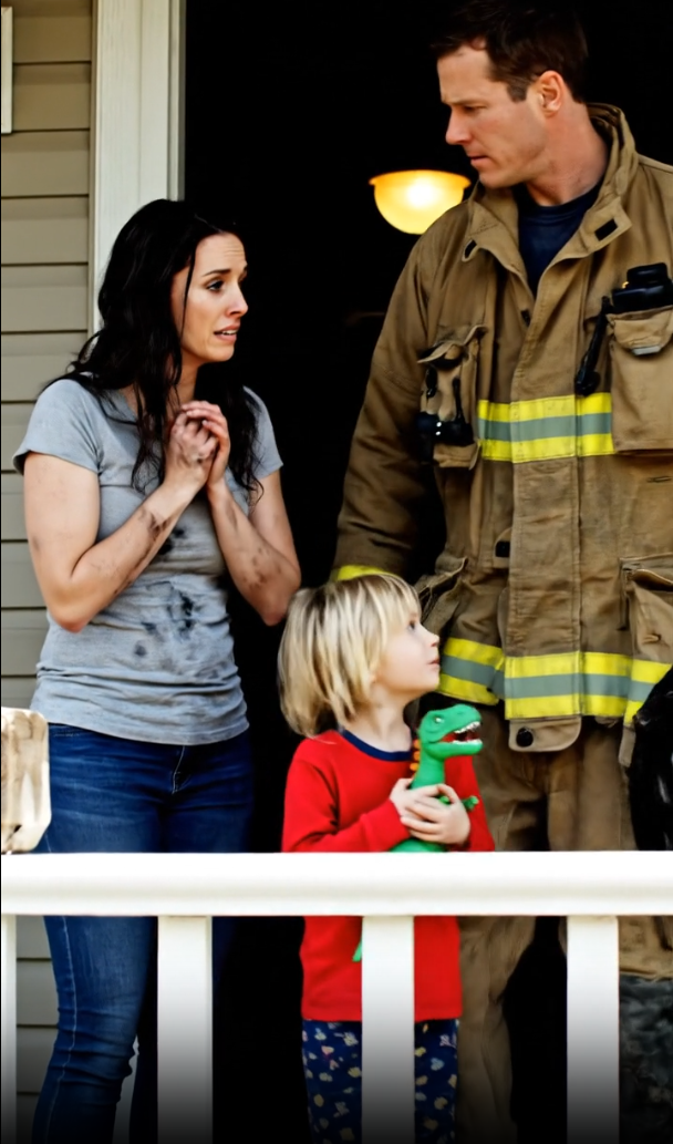 I’m a Firefighter. I Found a Baby Left to Die in a Storm. I Saved Him. I Raised Him. Then, Five Years Later, I Opened My Door… and His Mother Was Standing There, Demanding I Give Him Back.