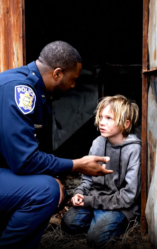 Sergeant Got a ‘Barking Dog’ Call in America’s Safest Town. He Pushed Open the Gate. What He Found in the Kennel Wasn’t a Dog. It Was a 10-Year-Old Boy, Chained by the Ankle. And the Whole Neighborhood Knew.