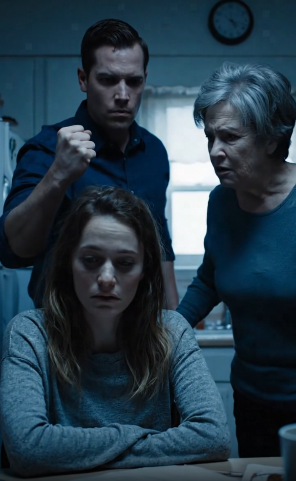 My Husband Slapped Me When I Couldn’t Cook Dinner. I Had a 104° Fever. His Mother Laughed, “You’ll Be Begging on the Streets!” My One-Sentence Reply Didn’t Just Silence Her—It Ended Everything.