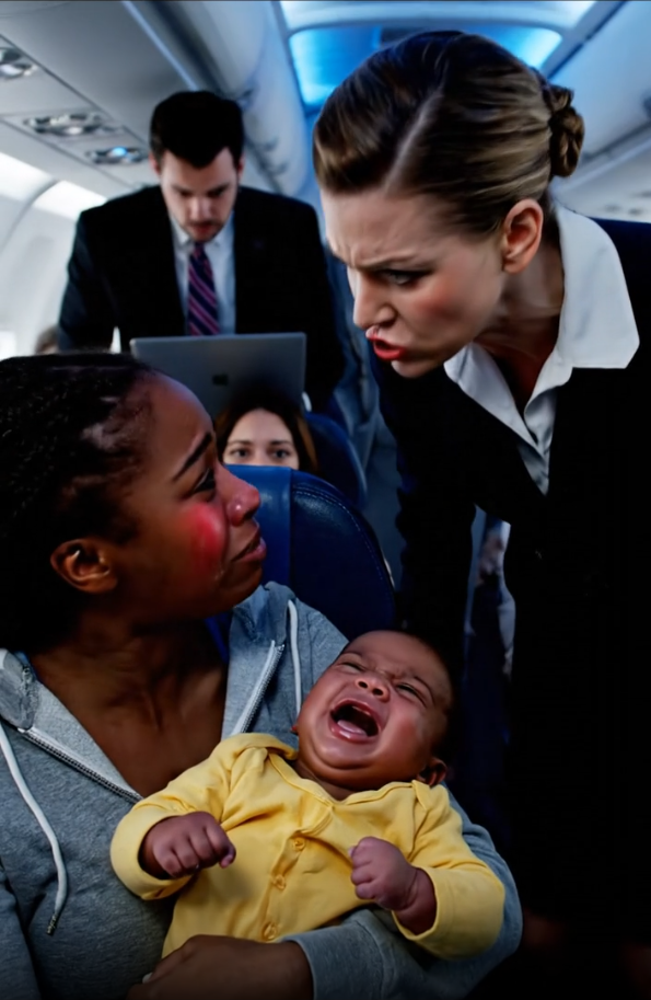 The Slap That Shook Flight 1172: A Black Mother Was Assaulted Holding Her Baby. What Happened Next Was Even Worse… And the One Man Who Broke the Silence.  The silence that followed the crack of the slap was the most violent sound I had ever heard. Fifty strangers, one metal tube, and the agonizing, shared decision to do absolutely nothing. My child’s scream was the only thing that proved this was real. This is the story of that day—not just the assault, but the terrifying complicity of every passenger who watched.