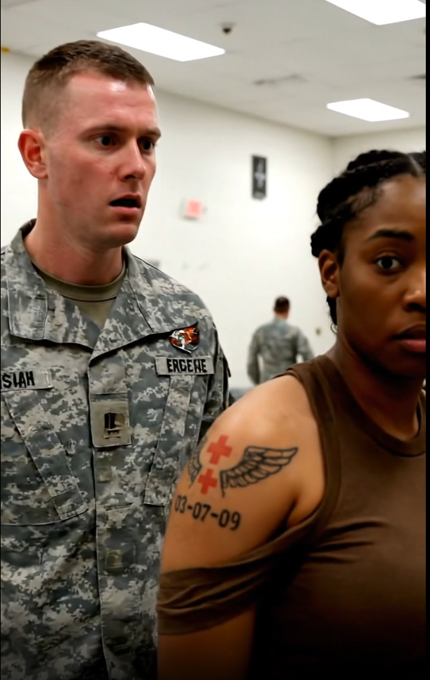 I Was a Cocky Young Lieutenant Who Thought I Knew Everything. I Ordered a Woman in Faded Fatigues to Remove Her Uniform. Then I Saw the Tattoo on Her Shoulder—a Secret That Silenced the Entire Base and Left My Colonel Furious.