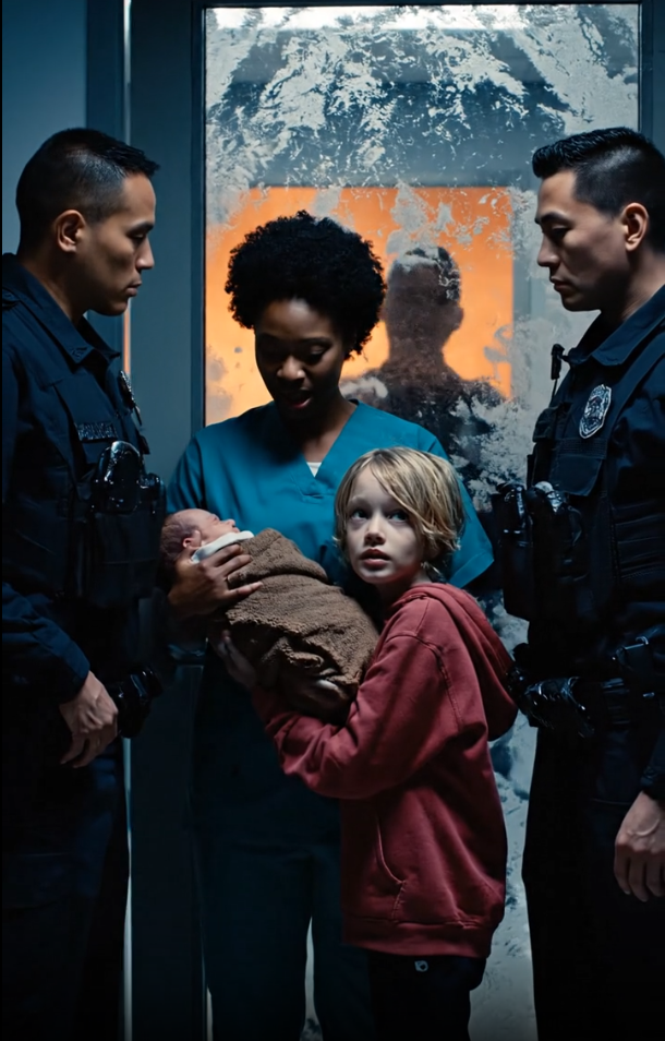 At 7 years old, I ran barefoot into a blizzard, clutching my baby sister, to escape the monster we called “Dad.” I stumbled into the ER, my feet bleeding, and told the nurse 7 words that chilled her to the bone. But it was my next terrified whisper that triggered a “Code Silver,” locking down the entire hospital. He had found us. This is the night I survived.