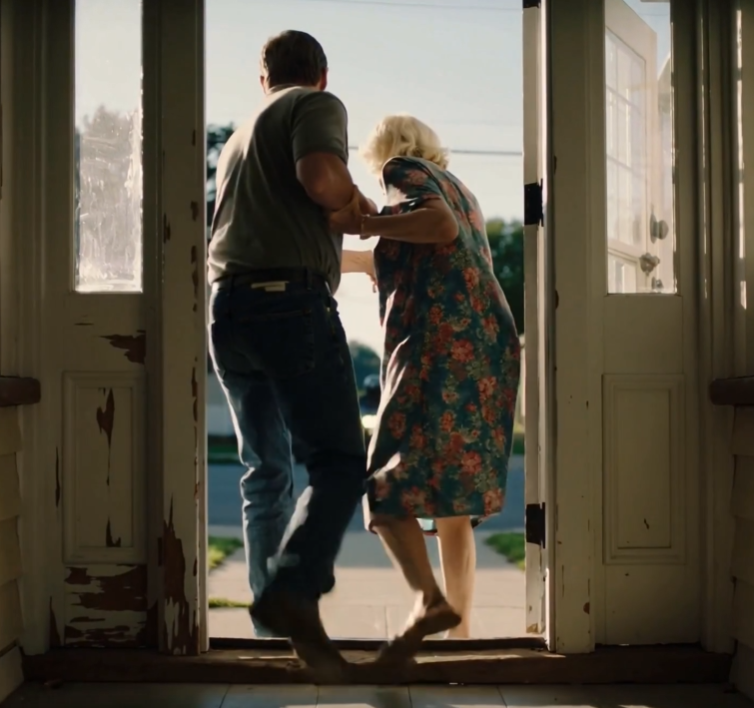 The Estranged Son Dumped His 82-Year-Old Mother on a Cold Bench to Force Her Into a Home. A Biker Who Owed the Woman’s Late Husband a 40-Year-Old Debt Showed Up with 40 Men to Teach the Son the Cold Price of Loyalty and Vengeance.