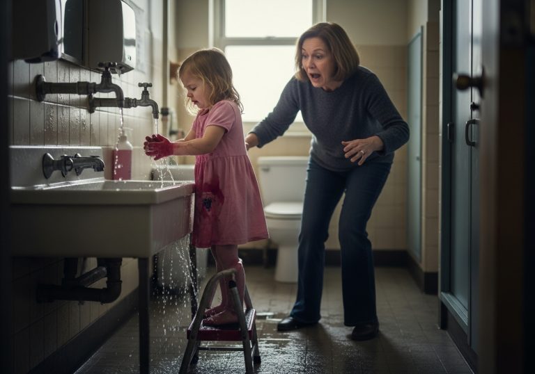 The Coldest Rinse: A Veteran Teacher Discovers Why Her Student Was Scrubbing Her Dress in Freezing Water