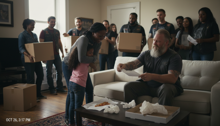 I Was a Broke, Black, Single Mom With $8 to My Name. I Spent It All Saving a Dying Hells Angel on the Pavement. The Next Morning, 100 Bikers Rolled Up to My Apartment. My Neighbors Told Me to Run. They Said I’d Brought a Gang to Our Street. What Happened Next Changed Our Entire Community—and My Life—Forever.