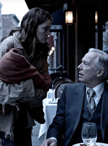 THE MILLIONAIRE’S HALF-EATEN PASTA: How a Desperate Plea for Leftovers on a Cold Portland Sidewalk Forced Widowed Tycoon David Harrison to Confront the Emptiness of His Wealth, Leading to a Shocking Secret Phone Call, an Unlikely Second Chance, and the Silent Miracle That Saved Both His Soul and the Young Mother’s Future.