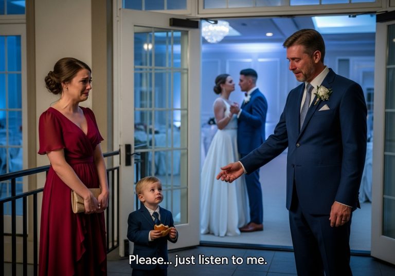 She Was Forced To Sit Alone At Her Sister’s Wedding While Her Narcissist Ex Flaunted His Perfect New Girlfriend, Until A Stranger With A Child Walked Up, Grabbed Her Hand, And Whispered The Six Words That Would Completely Shatter Her Ex’s Ego And Change Her Entire Life Forever…