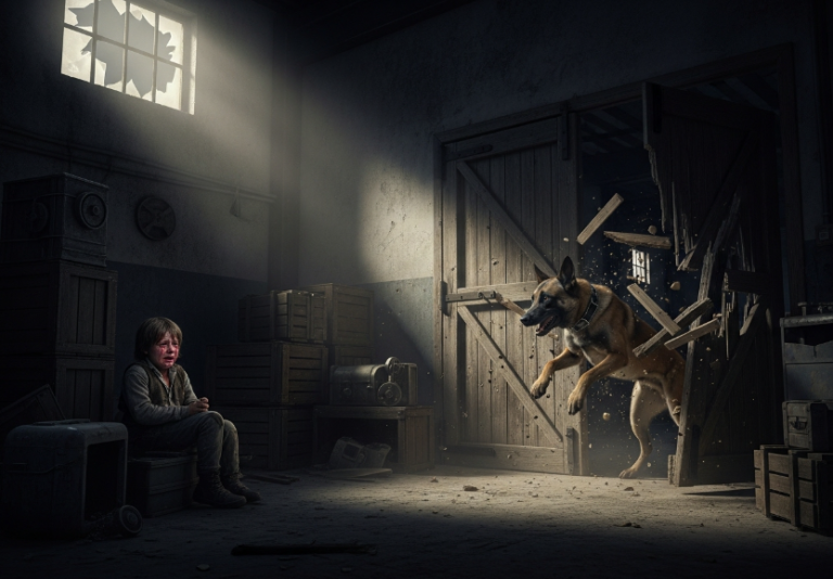 I Was 5. My Stepmother Said I “Deserved to Be Beaten.” She Left Me for Dead in a Locked Barn. At 2 AM, She Heard a Sound. It Was a 90-Pound Police K9 Breaking Down the Door. This Is How I Survived.