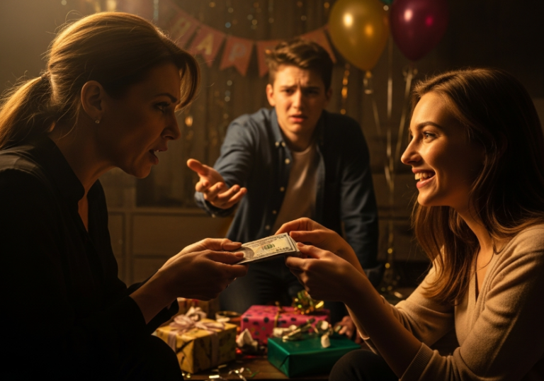 At a family dinner, my mother gave my sister $80,000 for her Paris trip. When I asked for $2,000 for my dorm, she looked at me and said, “You don’t deserve any help.” Four years later, they ambushed me at a gala.