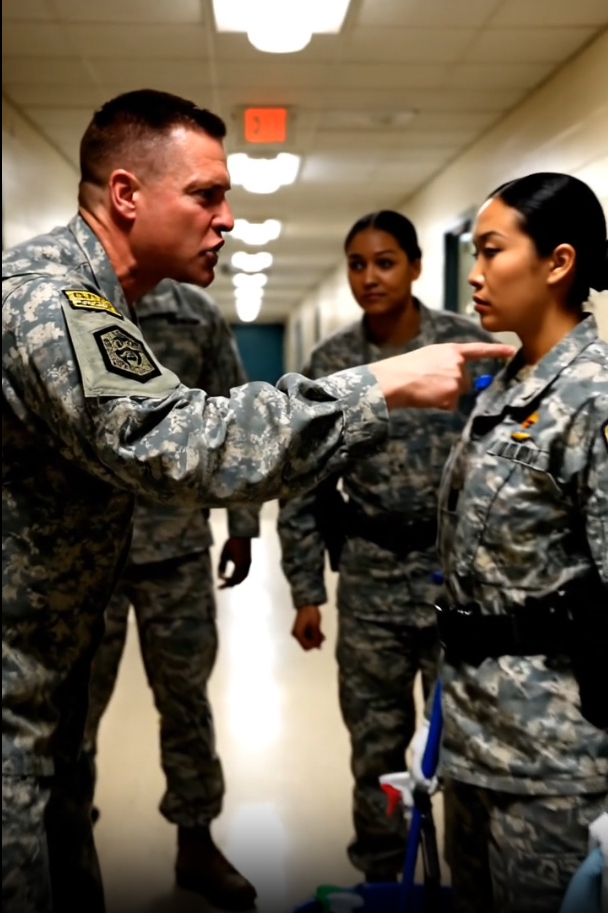I Was a Silver Star Combat Veteran Assigned to Mop Floors. My Superior Officers Laughed, Bullied, and Harassed Me. Then They Accused Me of Being a Spy. They Weren’t Prepared for What Happened When the General Finally Looked at My Uniform.