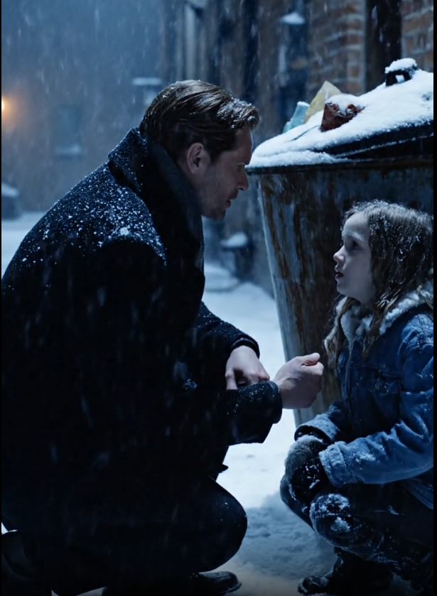 I Was a Ghost, Numb and Dead to the World, Until a 7-Year-Old Girl Digging in My Dumpster on Christmas Eve Forced Me to Face the Truth. What She Told Me Shattered My Emptiness… And Uncovered a Secret That Would Force Me to Fight for a Life I Thought I’d Lost Forever.