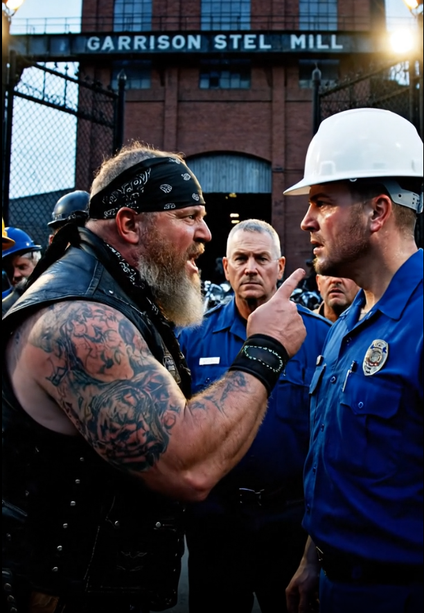 They called us monsters. Thugs. The violent shadows of this forgotten Rust Belt town. But when we heard a 6-year-old’s cry cut through the grit, a cry of pure pain, we parked our bikes. We saw what those “respectable” factory men did to his mother and his only toy. The police wouldn’t come here. So we did. They thought we were just six old bikers. They were about to learn what real justice looks like.