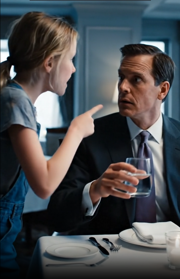 The Gilded Cage and the Ghost in the Glass: How a Billionaire’s Perfect Life Unraveled When His Wife Tried to Silence Him with Poison, and the Scraps of Truth Were Delivered by a Starving Girl on the Street—The Unthinkable Betrayal at Table Nine That Shattered an Empire and Forged a New Soul.