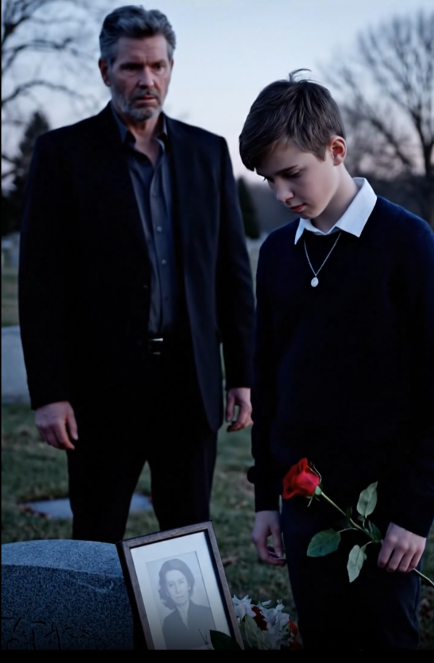 I Thought a Vandal Was Desecrating My Wife’s Grave by Stealing Her Roses. The Hidden Camera Caught a Small, Hooded Figure—But What He Was Wearing Was a Locket I Buried With Her, Leading to an Impossible Revelation That Rewrote My Entire Life.