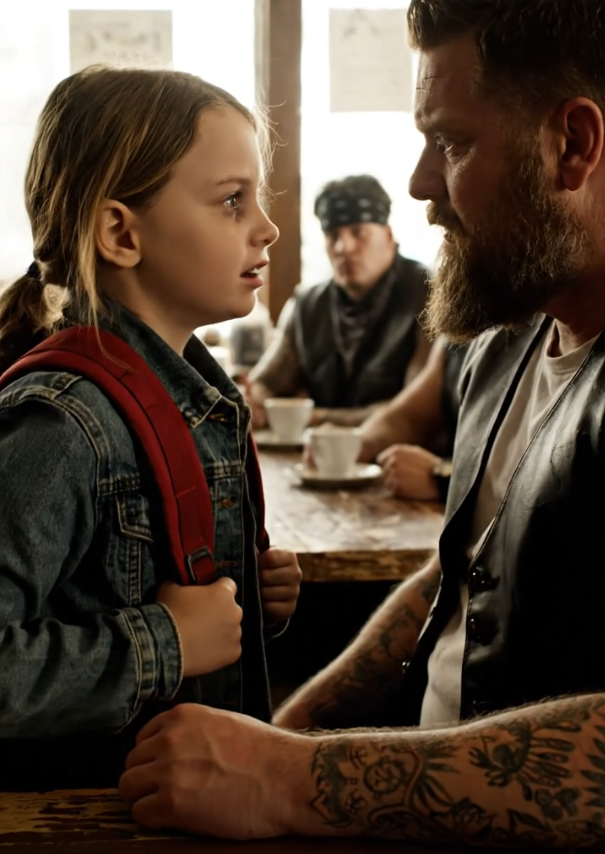 The Bruised Silence of an Eight-Year-Old Girl in Arizona Was Shattered by the Thundering Arrival of 50 Outlaw Bikers: How the Men Society Called ‘Devils’ Became My Only Angels, Changing My Life Forever and Proving That Family Isn’t Defined by Blood, But by the Leather Vests Who Vowed to Never Let Me Cry Again.