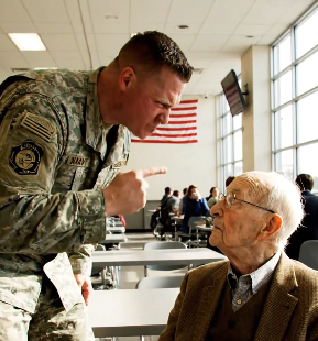 He was 87, eating chili alone in the mess hall. A group of young Navy SEALs surrounded him. “What was your rank in the Stone Age, old-timer?” they laughed. They mocked his jacket, called the pin on his lapel a “cheap trinket.” Then the Admiral burst in, flanked by Marines, and snapped to a salute.